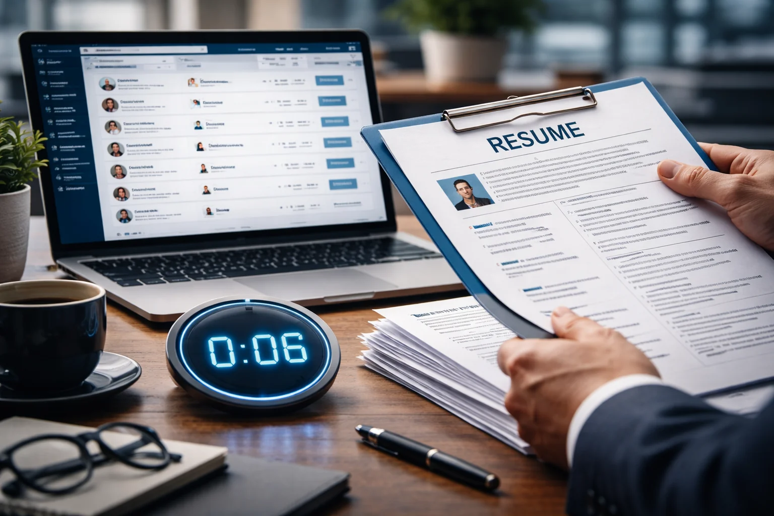 how recruiters screen resumes