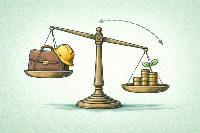 career income vs investment returns